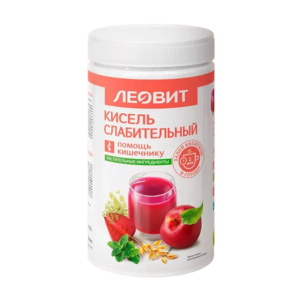 Кисель ЛЕОВИТ СЛАБИТЕЛЬНЫЙ 400г