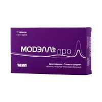 Модэлль Про таб п.п.о. 3мг 0,03мг N21