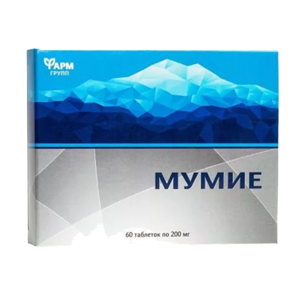 Мумие ФАРМгрупп таблетки 0,2г N60