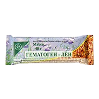 Гематоген-лён Экзон плитка 40г N1