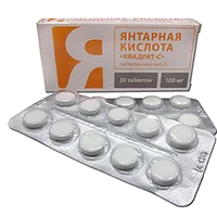 Янтарная кислота Vitamir ВИТАМИР таблетки N20