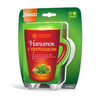 ДЫШИ напиток с прополисом со вкусом мяты 8г N10