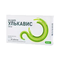 Улькавис таб п.п.о. 120мг N28