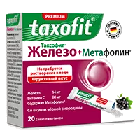 Таксофит Железо + Метафолин гран 1,1г N20