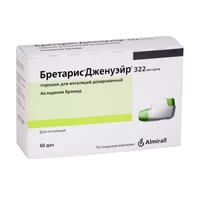Бретарис Дженуэйр пор д/инг доз 322мкг/доза 60дз N1