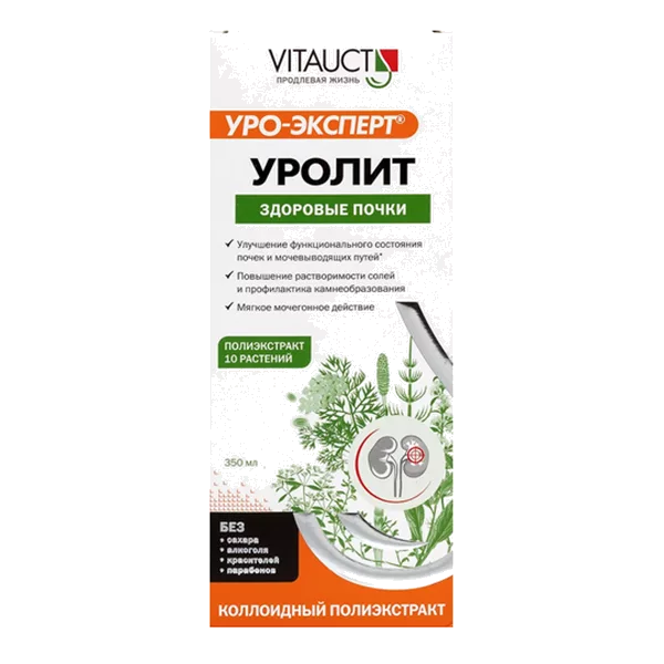 VITAUCT Уролит жидкость д/внут пр 350мл N1