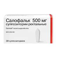 Салофальк супп рект 500мг N30