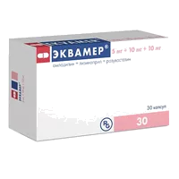 Эквамер 5мг+10мг+10мг капс N30