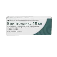 Бринтелликс таб п.п.о. 10мг N14