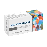 Мелоксикам Медисорб таб 15мг N20