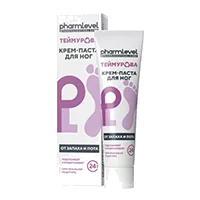 Pharmlevel ТЕЙМУРОВА Крем-паста для ног от запаха и пота 50г