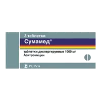 Сумамед таб дисперг 1000мг N3