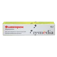 Флюкорем гель д/наружн пр 0,5% 15г N1