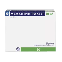 Мемантин-Рихтер таб п.п.о. 10мг N30