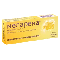 Меларена таб п.п.о. 0,3мг N30