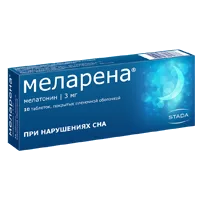 Меларена таб п.п.о. 3мг N10