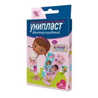 Лейкопластырь бактерицидный УНИПЛАСТ Набор детский Доктор Плюшева N20