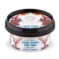 Crazy Animals by Natura Siberica Fresh-скраб для тела Бодрящий хрустящий 180мл