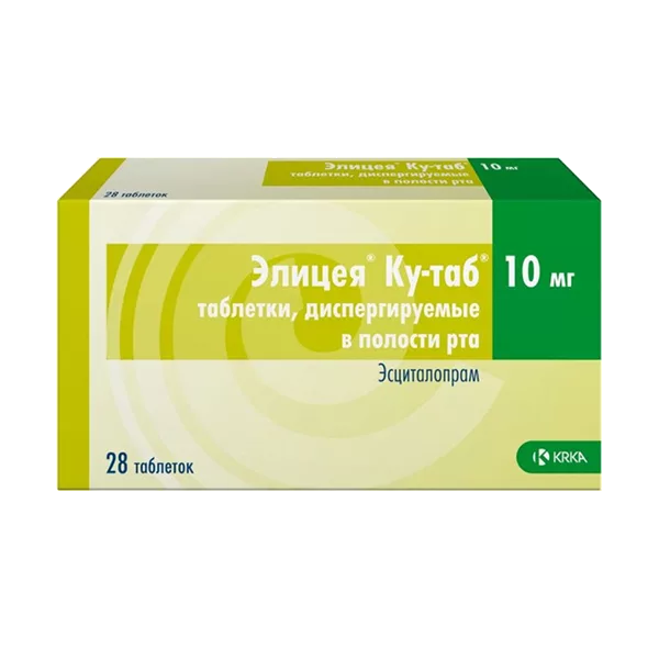 Элицея Ку-таб таб дисперг полост рта 10мг N28