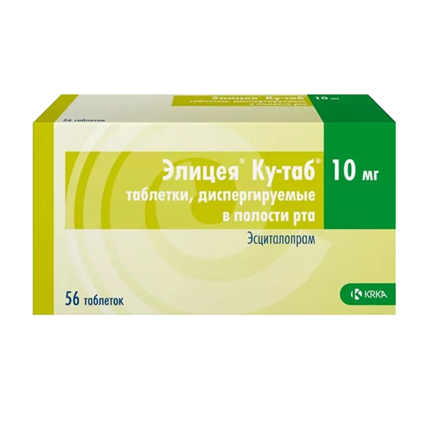 Элицея Ку-таб таб дисперг полост рта 10мг N56