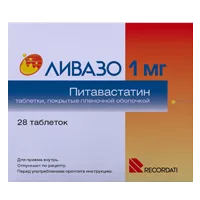Ливазо таб п.п.о. 1мг N28