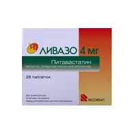 Ливазо таб п.п.о. 4мг N28