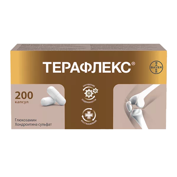 Терафлекс капс 500мг 400мг N200