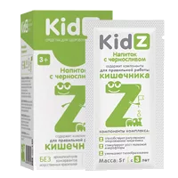 KidZ Напиток с черносливом пор д/р-ра д/внут пр 5г N9