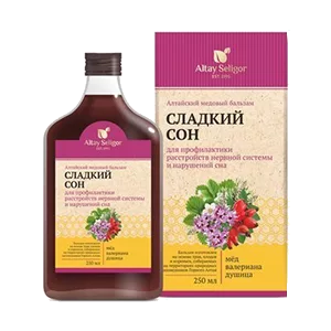 Алтайский медовый бальзам Altay Seligor Сладкий сон 250мл