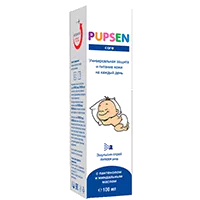 PUPSEN care - уход Эмульсия под подгузник спрей 100мл