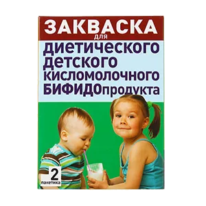 Закваска ЭВИТАЛИЯ Для диетического детского кисломолочного БИФИДОпродукта 2г N2