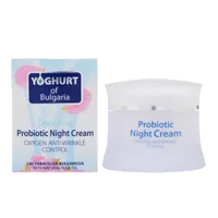 YOGHURT of Bulgaria Крем для лица ночной против морщин YOGHUTR PROBIOTIC 50мл