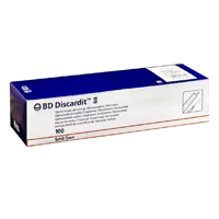 Шприц 5мл 2-х комп BD Discardit II стер игл G22 0,7х40мм N100