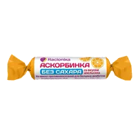 Аскорбинка без сахара Racionika при диабете таблетки 3г N10