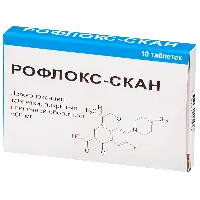 Рофлокс-Скан таб п.п.о. 500мг N10