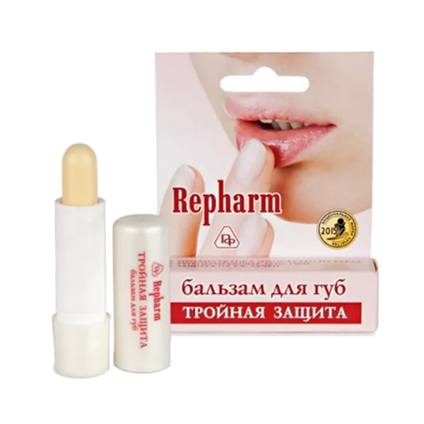 Repharm Бальзам для губ ТРОЙНАЯ ЗАЩИТА 5г