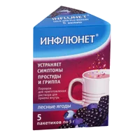 ИНФЛЮНЕТ пор д/р-ра д/внут пр (лесные ягоды) 5г N5