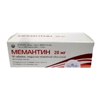 Мемантин таб п.п.о. 20мг N90