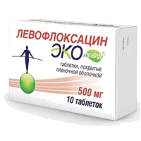 Эколевид таб п.п.о. 500мг N10