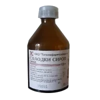 Солодки сироп 100г N1
