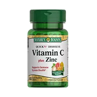 Natures Bounty Витамин C плюс Цинк таб быстрораств 750мг N60