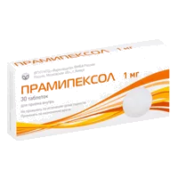 Прамипексол таб 1мг N30