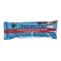 ЭНЕРГОВИТ EKZON с кокосом, черносливом, дыней и витамином С плитка 40г N1