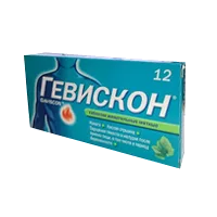Гевискон таб жев (мятные) N12