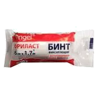 Бинт фиксирующий ФРИЛАСТ Angel с неосыпающимися краями 8см х 1,7м