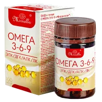 Омега 3-6-9 Mirrolla капсулы 370мг N100