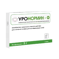 Уронормин-Ф пор д/р-ра д/внут пр 2г 6г N1