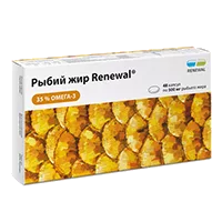Рыбий жир Renewal 500 мг капсулы 700мг N48