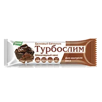 Турбослим белковый батончик ЭВАЛАР для контроля веса Шоколадный кекс 50г N1