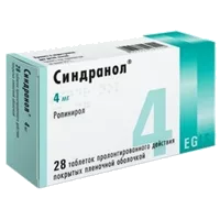 Синдранол таб пролонг п.п.о 4мг N28
